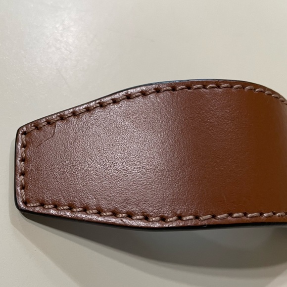 Van Heusen Mens Tan “Buff Split Leather” Belt, Size 34, NWT - Picture 7 of 8